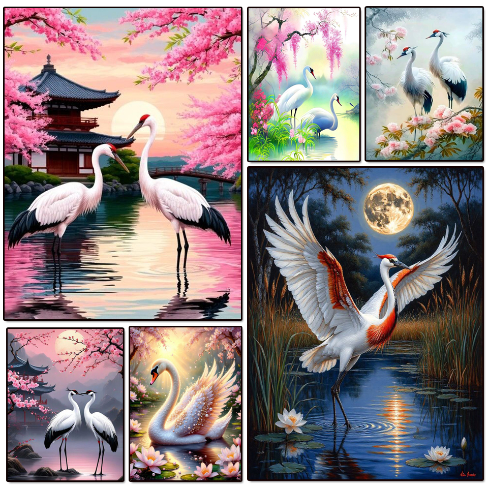 2026 New 5D Diamond Painting R - Embroidery Red ulasan dan harga