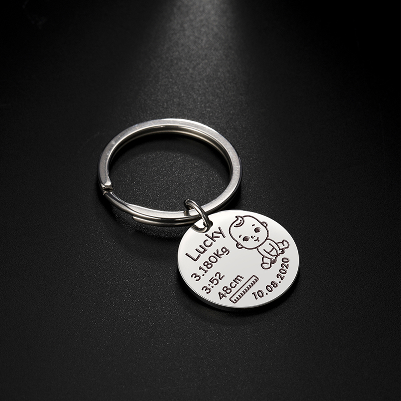 Personalized Custom Baby Keych - Embroidery Alphabet ulasan dan harga