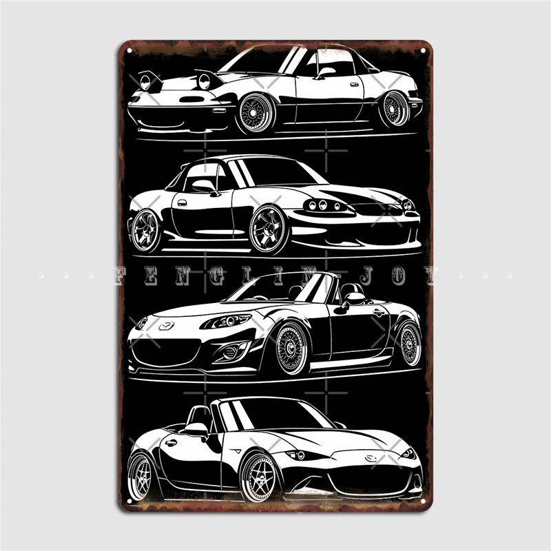Generations. Mx5 Miata Metal S - Embroidery Studio ulasan dan harga