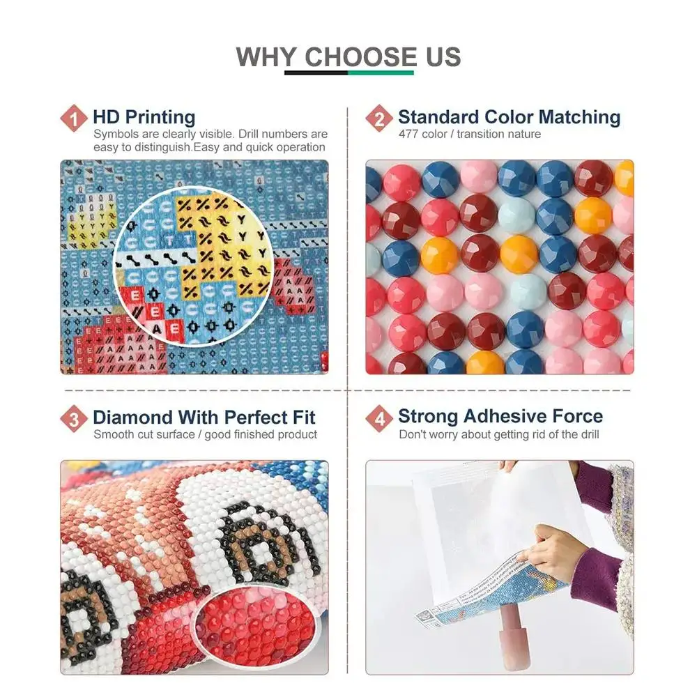 5d DIY Diamond Art Painting Ki - Embroidery Artwork ulasan dan harga