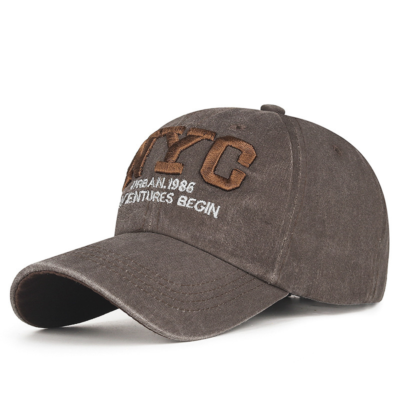Vintage Washed Cotton Baseball - Embroidery Nyc ulasan dan harga