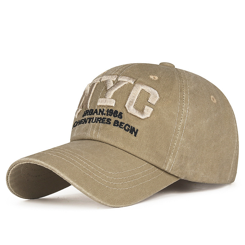 Vintage Washed Cotton Baseball - Embroidery Nyc ulasan dan harga
