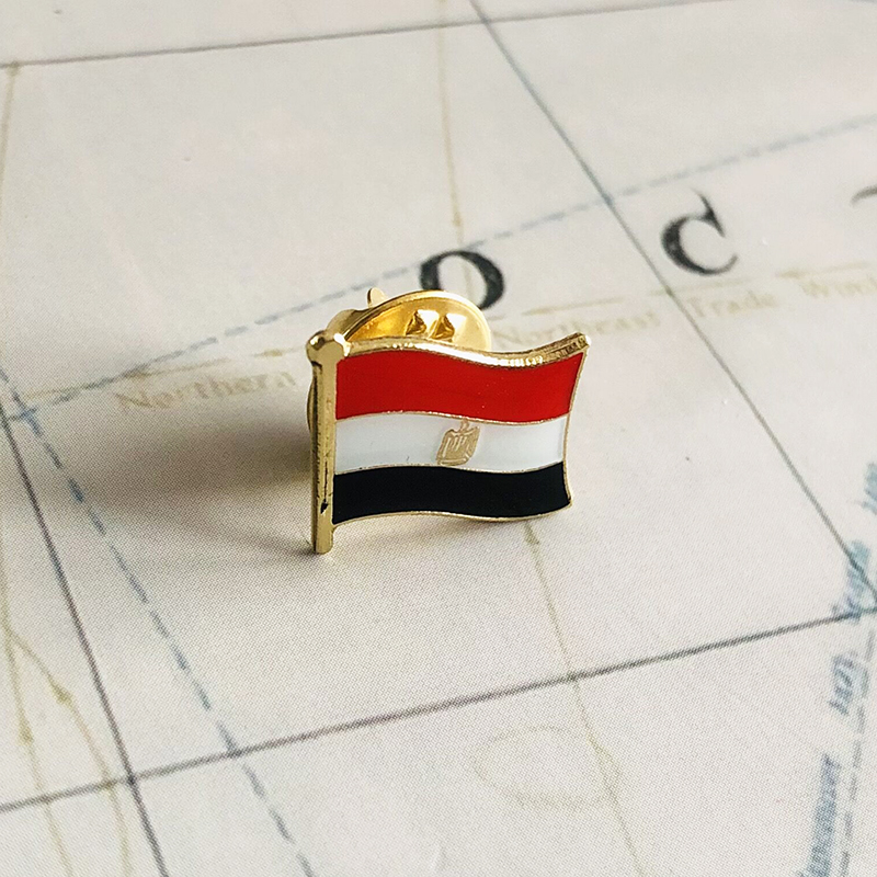 EGYPT  National Flag Embroider - Embroidery In Egypt ulasan dan harga