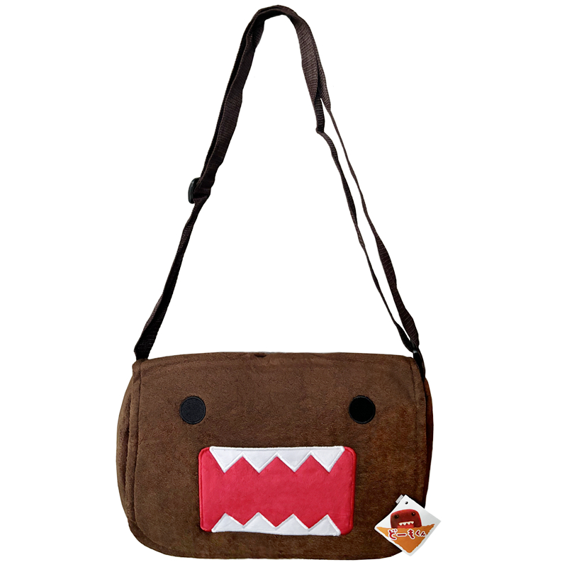 Domo Kun Plush Messenger Bags  - Embroidery Kit Pouch ulasan dan harga