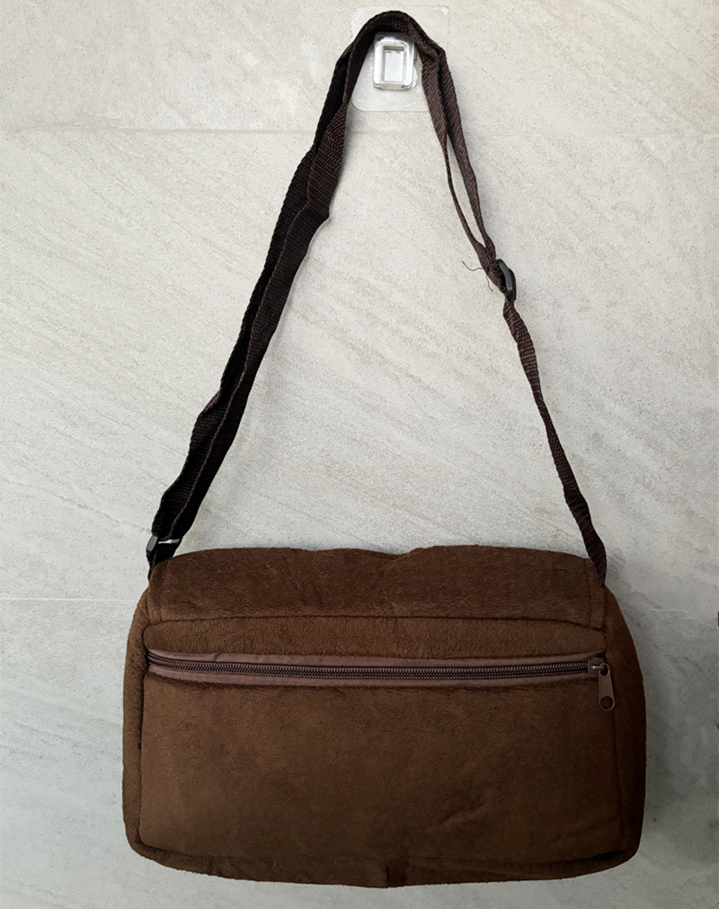 Domo Kun Plush Messenger Bags  - Embroidery Kit Pouch ulasan dan harga