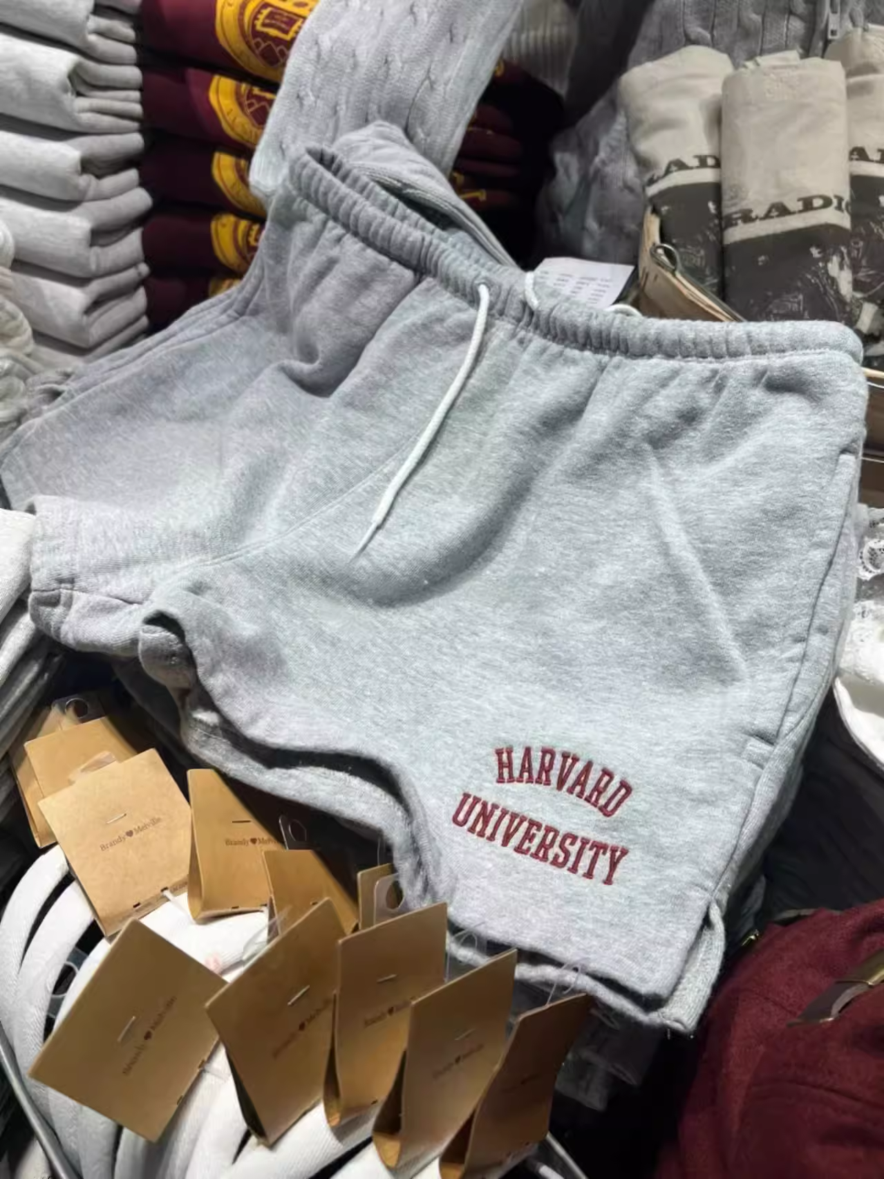 BM Women's Grey Harvard Univer - Embroidery University ulasan dan harga