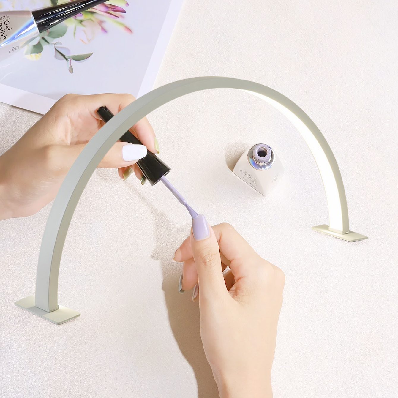 Nail lamp LED office embroider - Embroidery Class ulasan dan harga