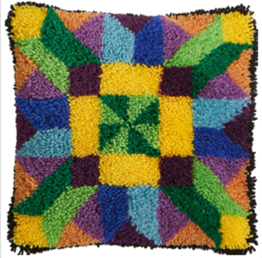 LOVE Pattern Cushion Smyrna Bu - Embroidery Meaning ulasan dan harga