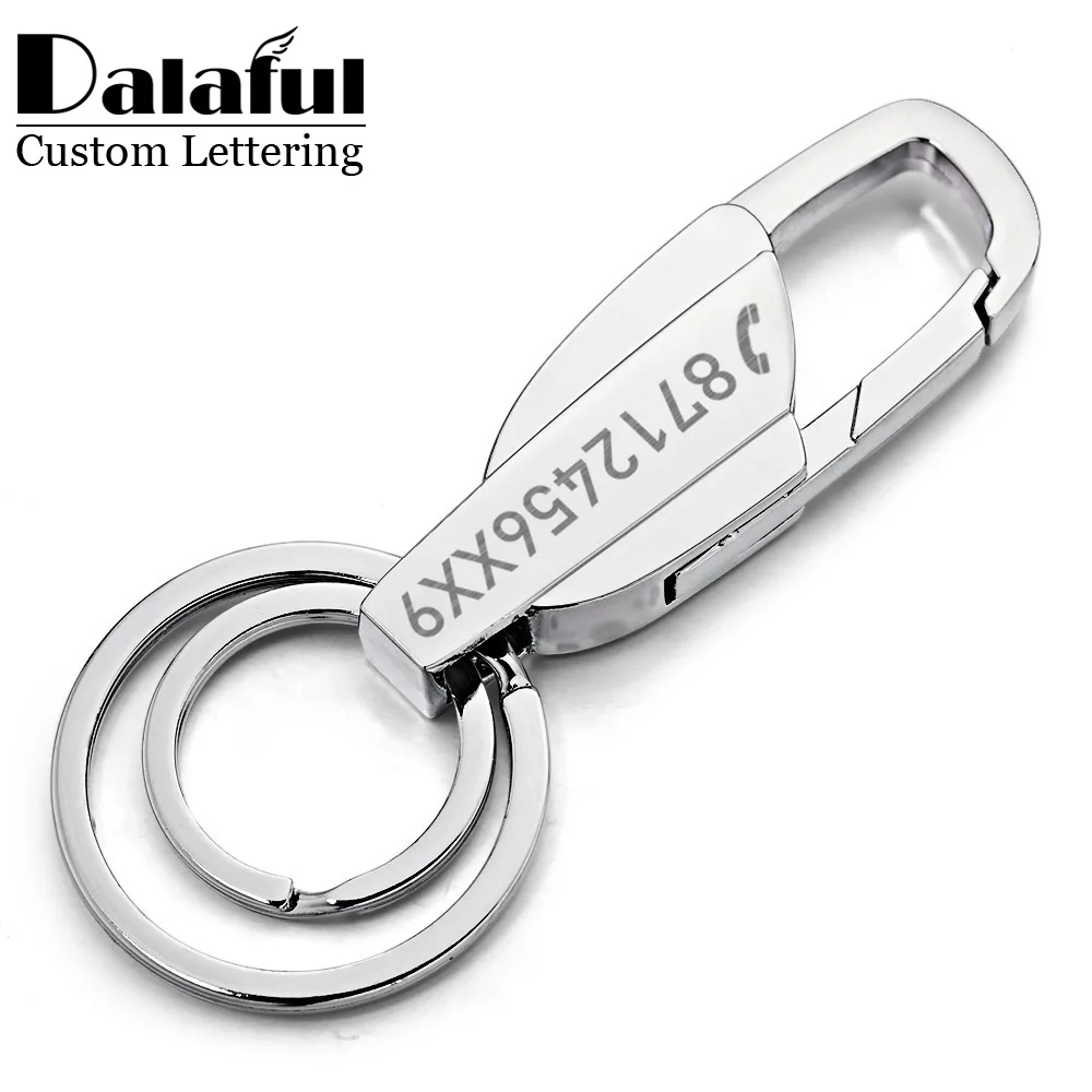 Custom Lettering Keychains Key - Embroidery Alphabet ulasan dan harga