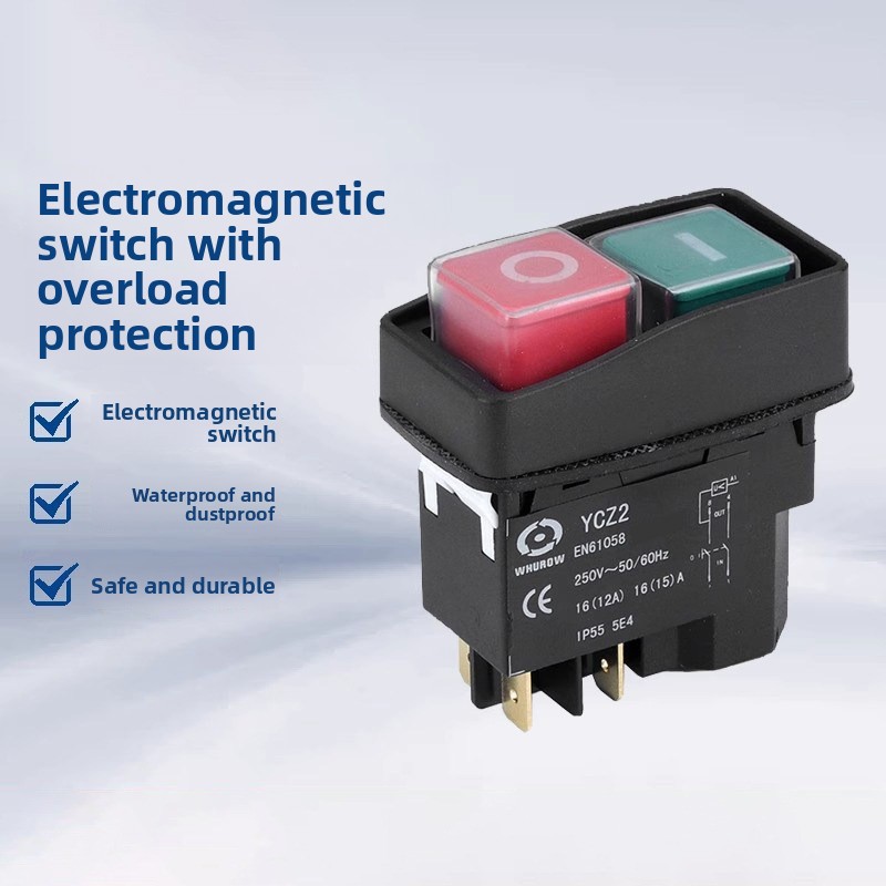 110V/220V  YCZ2 Electromagneti - Embroidery Red ulasan dan harga