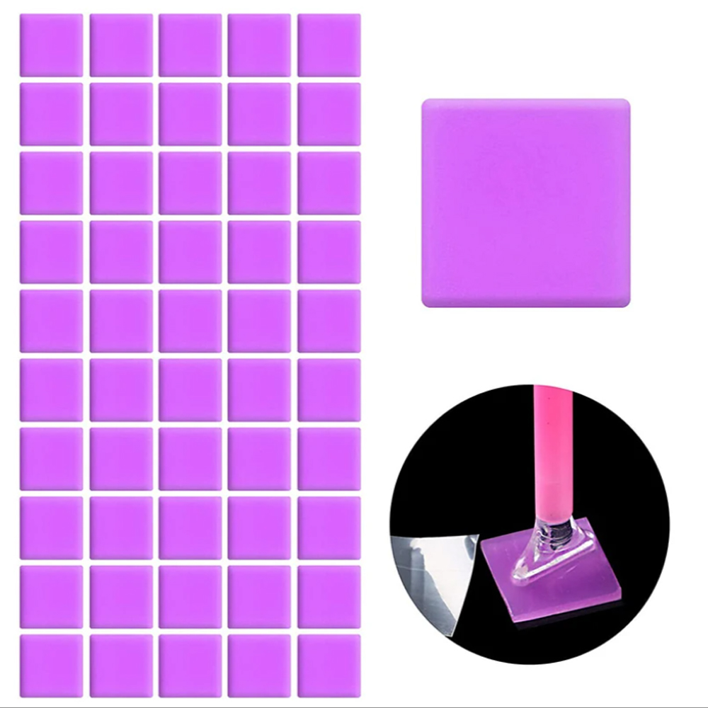 2x2CM DIY Diamond painting Pur - Embroidery Paper ulasan dan harga