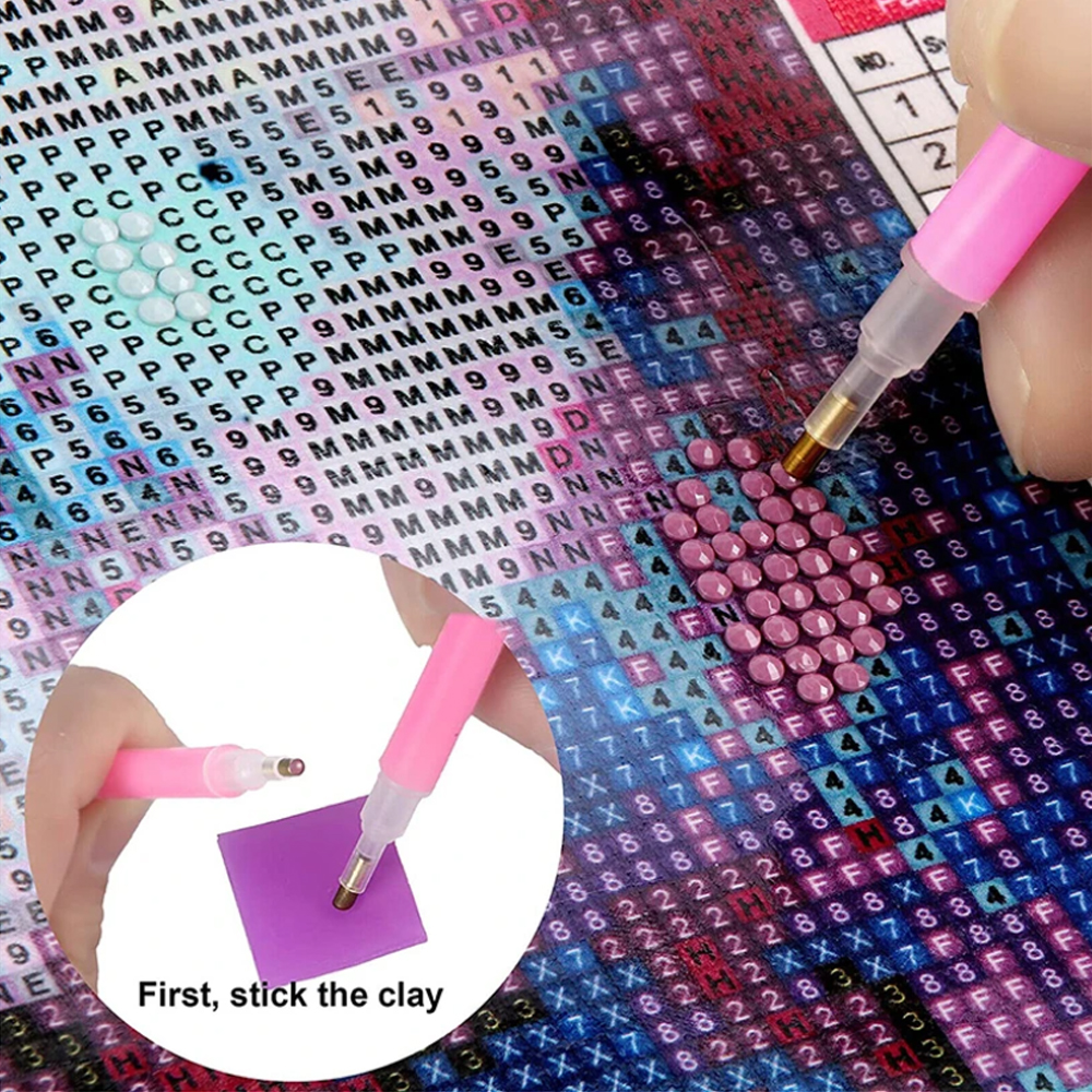 2x2CM DIY Diamond painting Pur - Embroidery Paper ulasan dan harga
