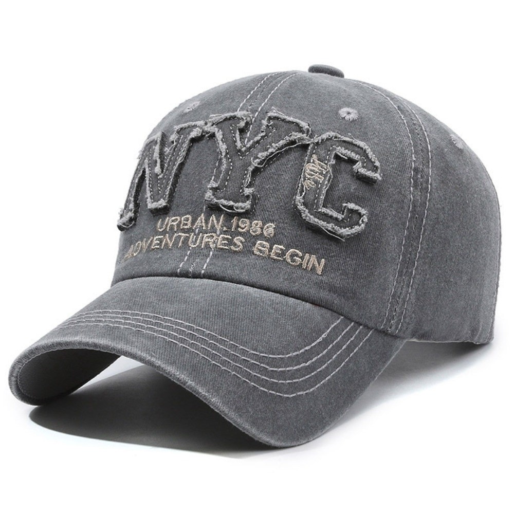 Retro Big Letter NYC Embroider - Embroidery Nyc ulasan dan harga
