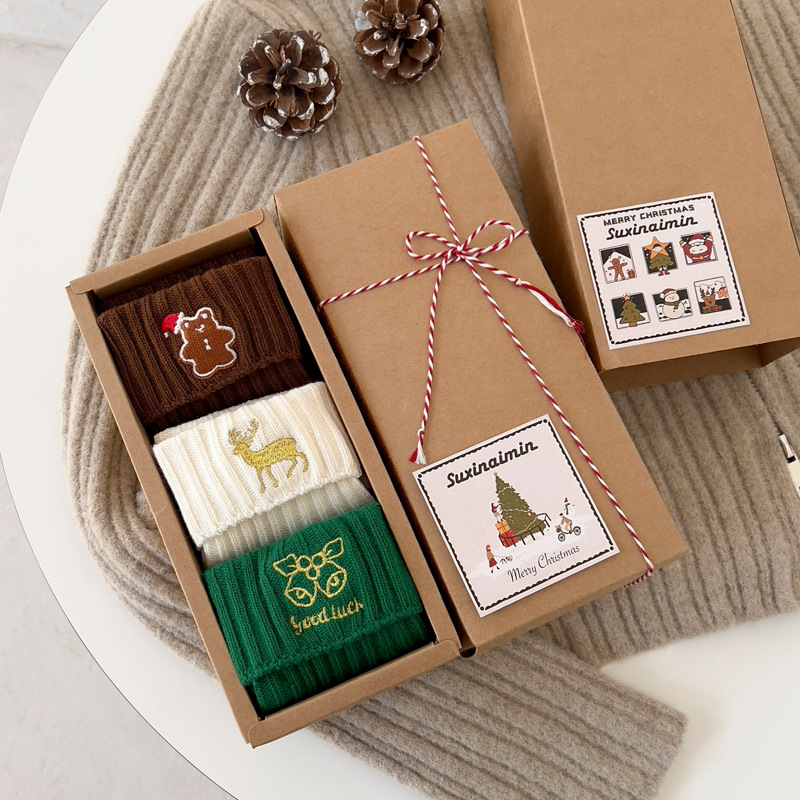 Christmas Stockings Moisture-W - Embroidery Moisturizer ulasan dan harga