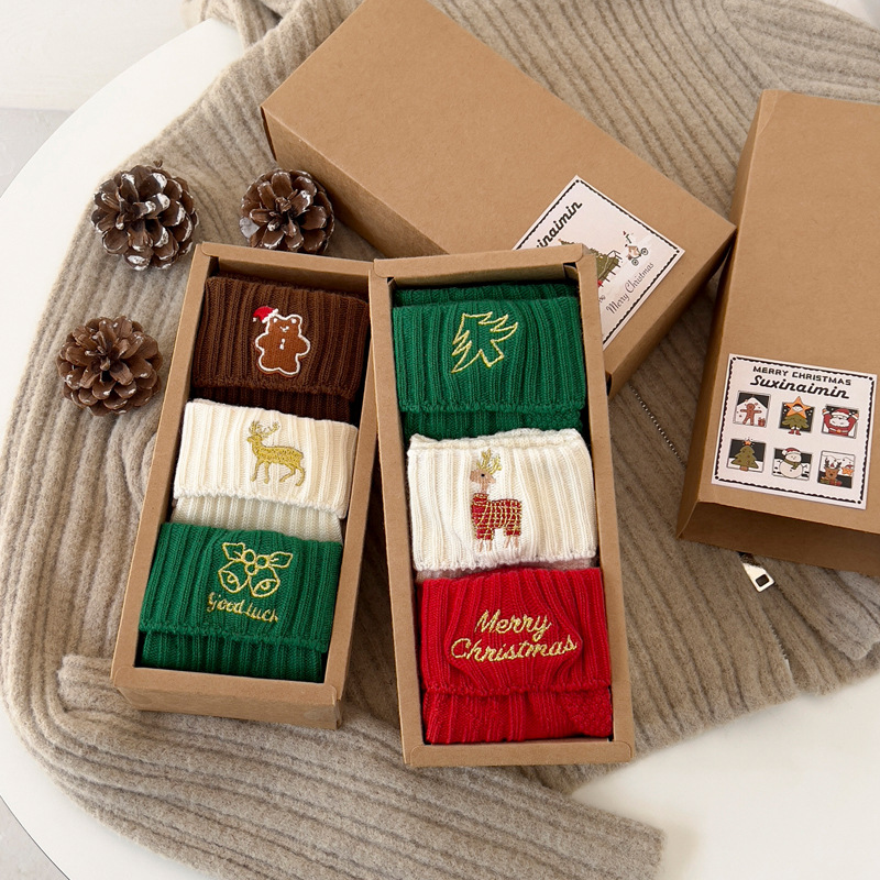 Christmas Stockings Moisture-W - Embroidery Moisturizer ulasan dan harga