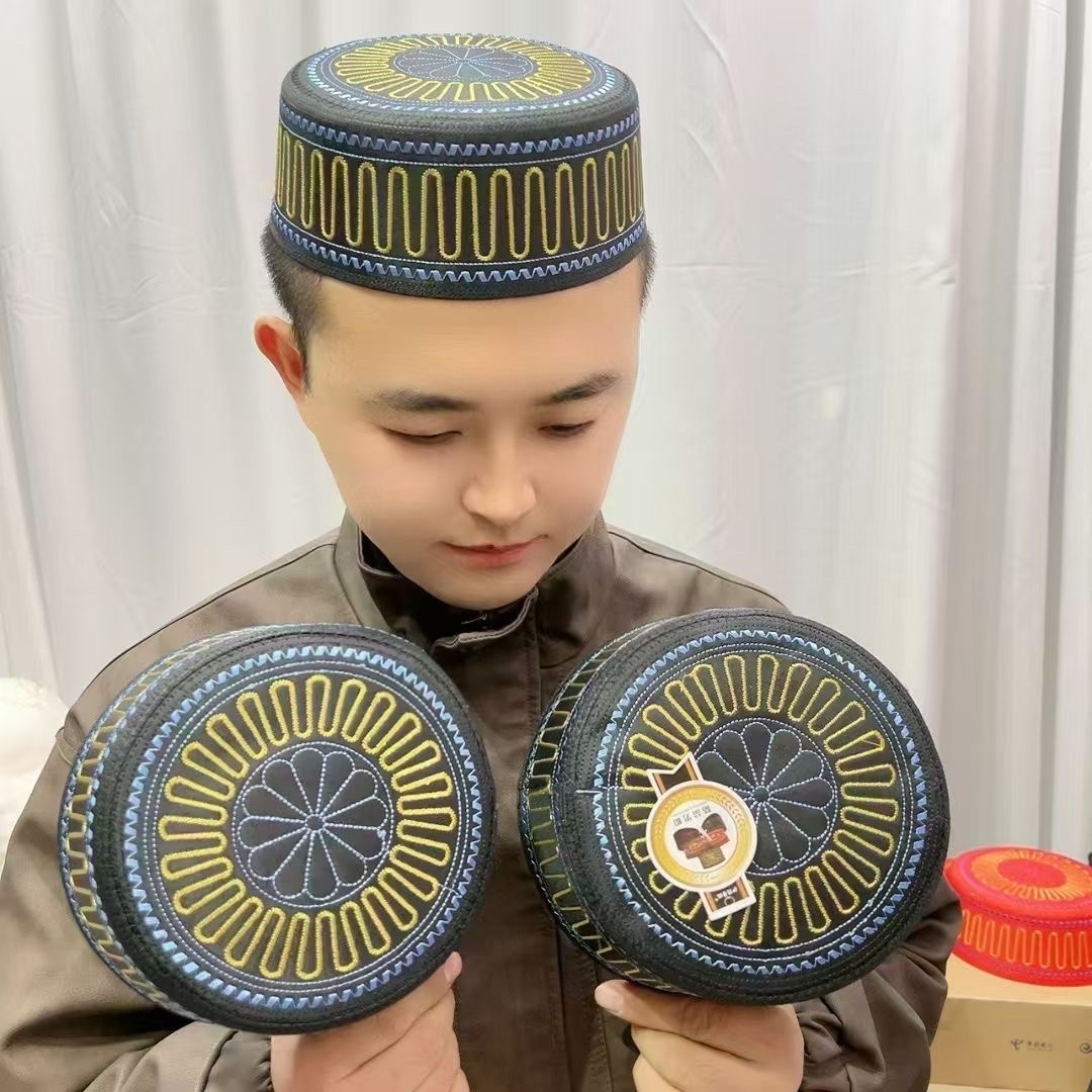 Muslim Caps For Men Clothing T - Embroidery Topi ulasan dan harga
