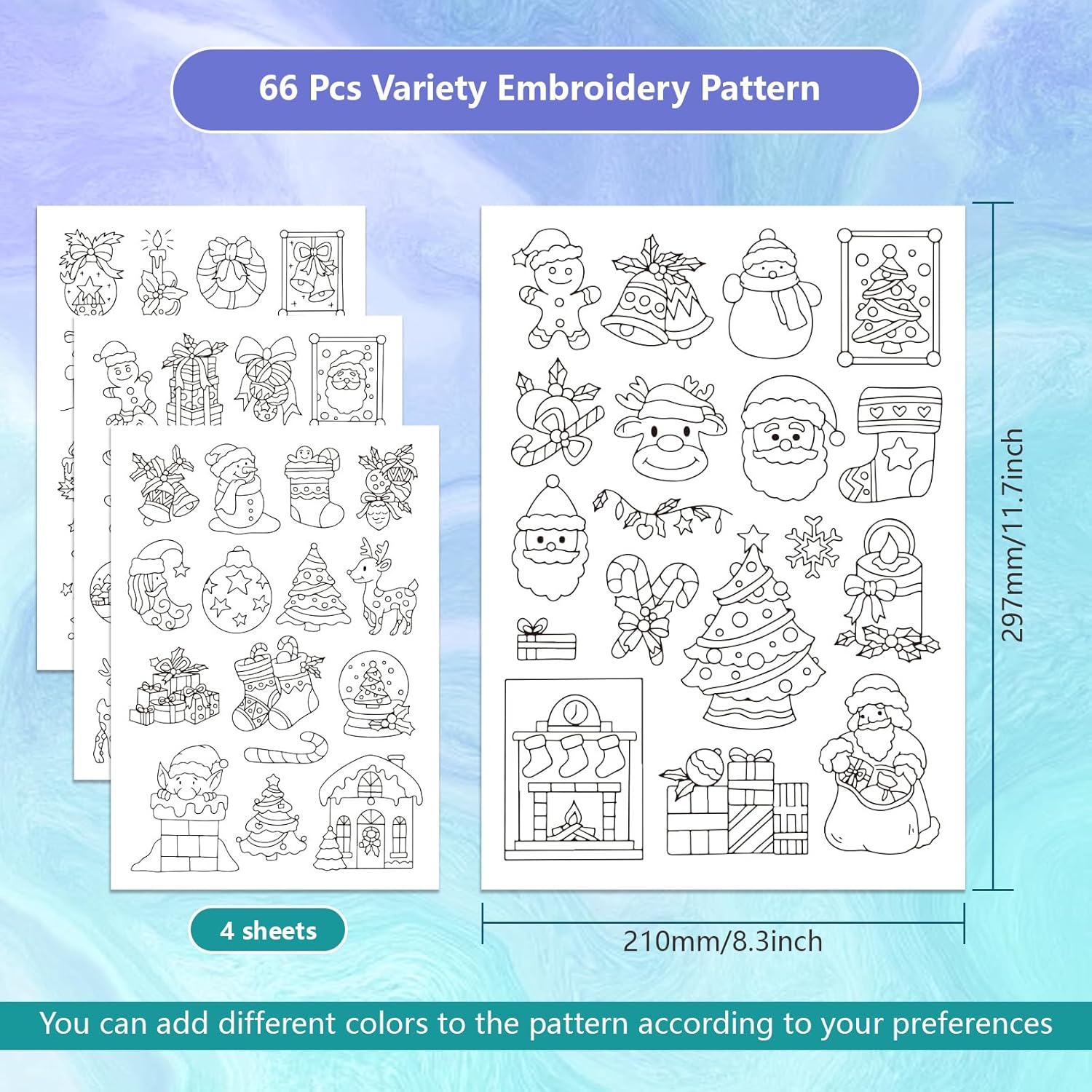 Christmas Handmade Embroidery  - Embroidery Meaning ulasan dan harga