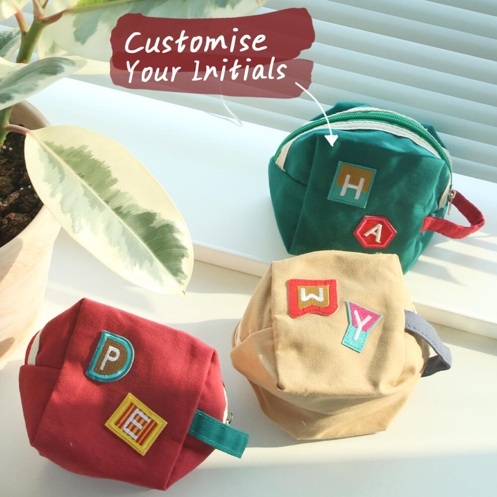 Custom Initial Embroidered Min - Embroidery Alphabet ulasan dan harga