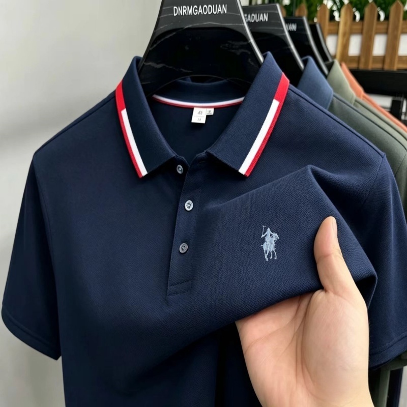 Luxury Brand Classic Men Polo  - Embroidery Moisturizer ulasan dan harga