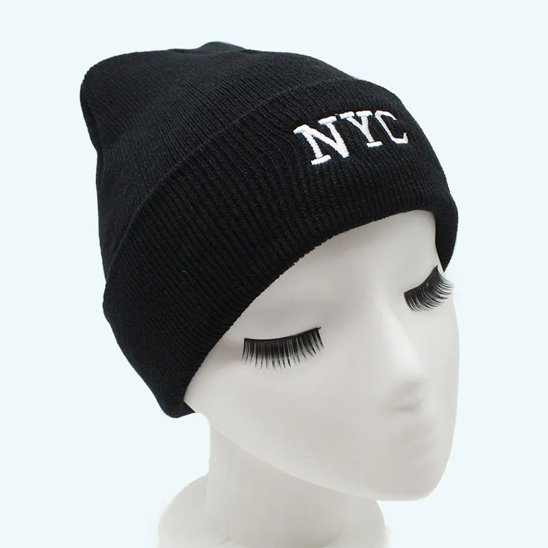 Beanie NYC Embroidery Skullies - Embroidery Nyc ulasan dan harga