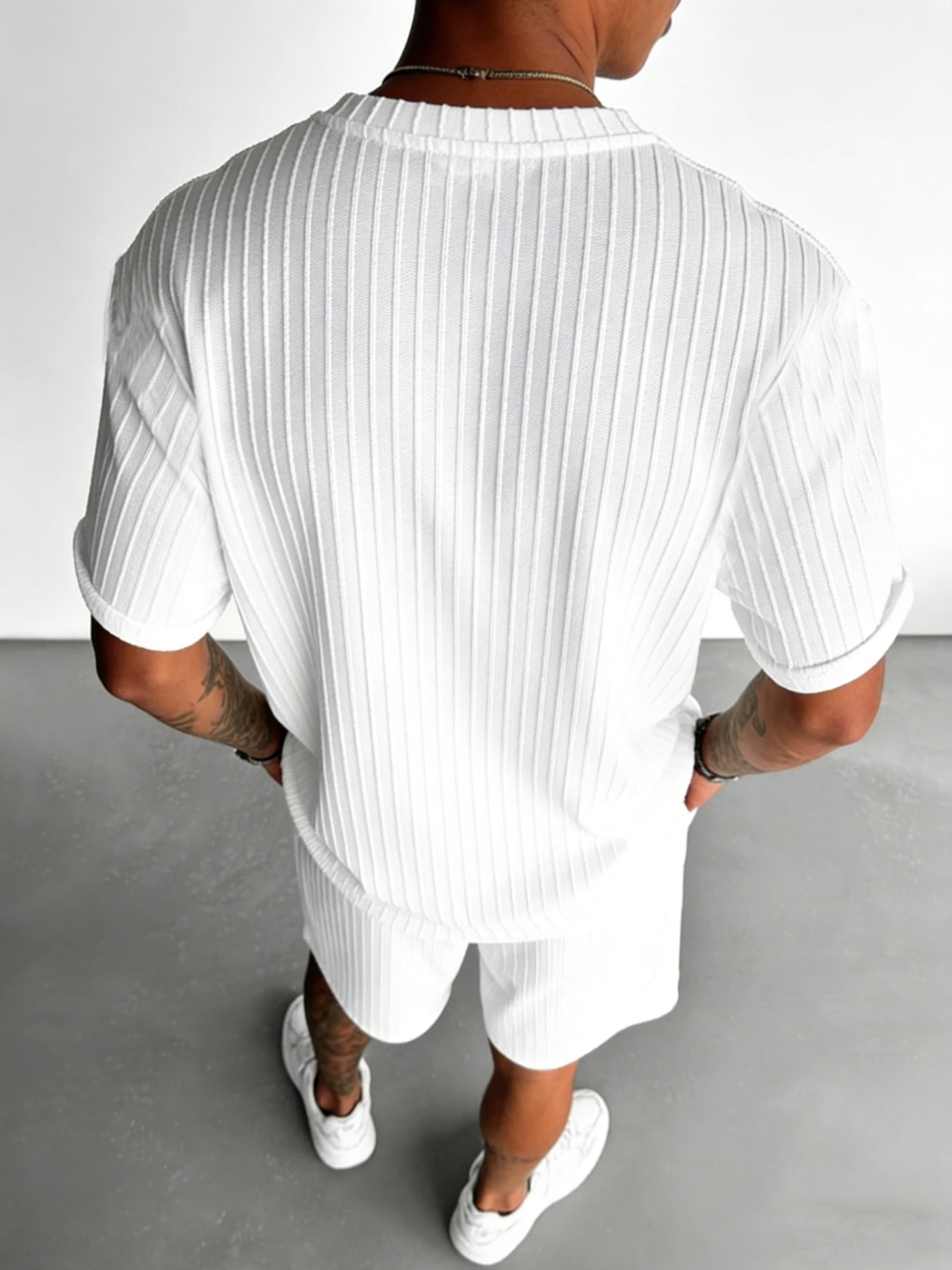 Men's Textured “Never Lose You - Embroidery Men Shirt ulasan dan harga