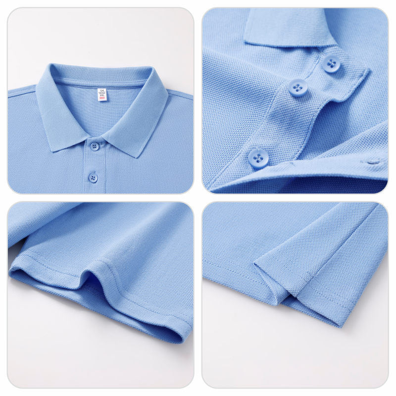 Custom polo T-shirt free print - Embroidery Men Shirt ulasan dan harga