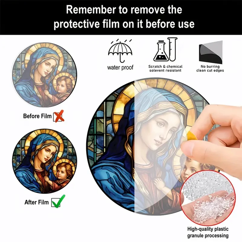 Christian Religion Mary Suncat - Embroidery Water ulasan dan harga