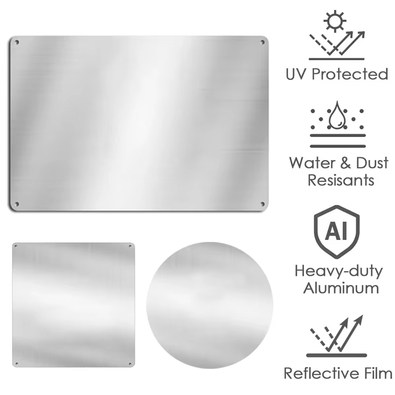 Custom Sign Metal Aluminum Pla - Embroidery Water ulasan dan harga