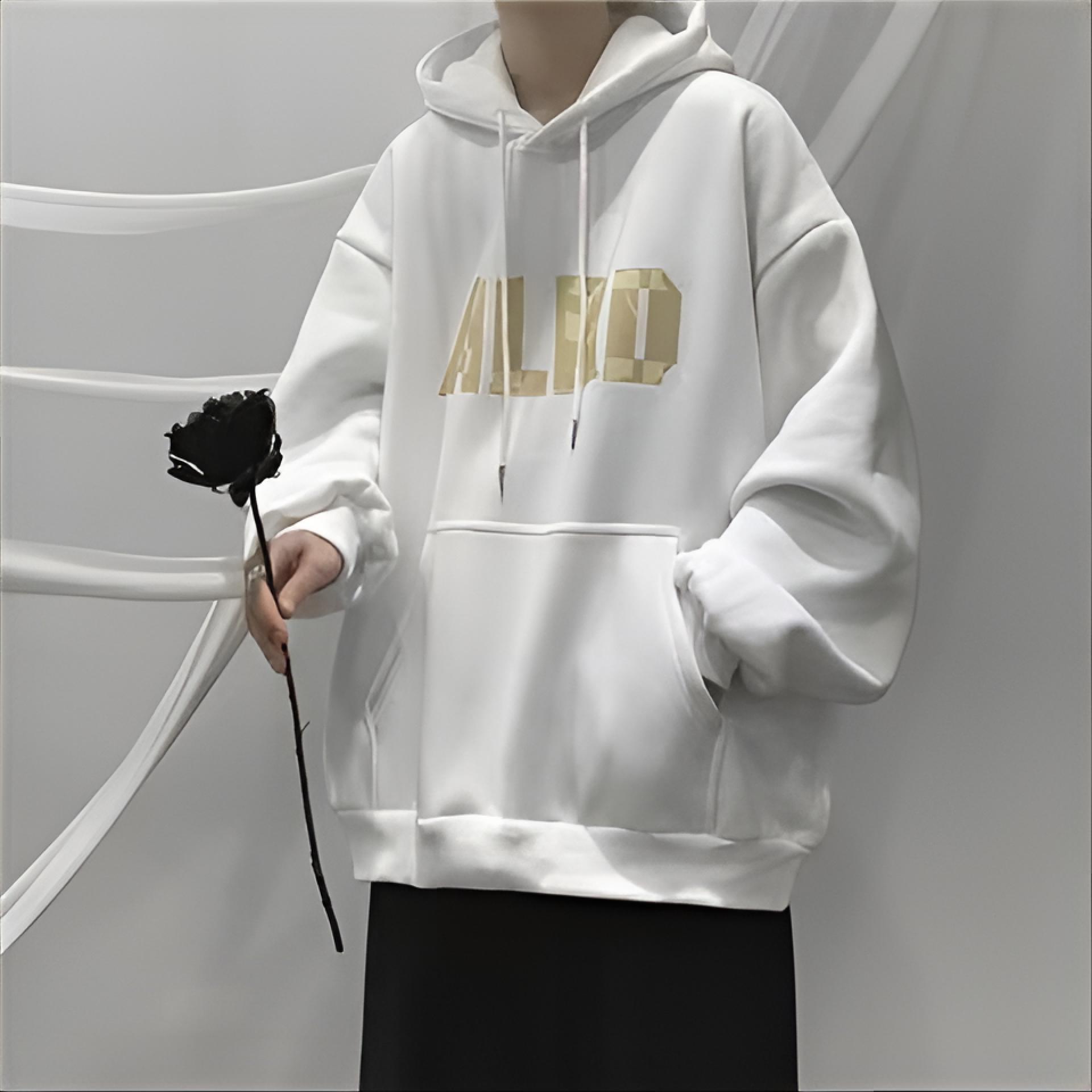 Mens With Hat Hoodies Universi - Embroidery University ulasan dan harga