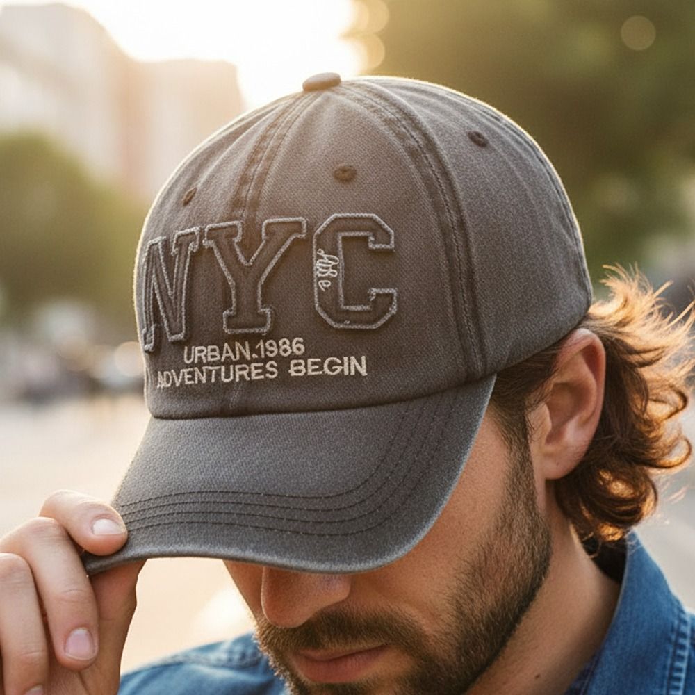 Fashion Big Letter NYC Embroid - Embroidery Nyc ulasan dan harga