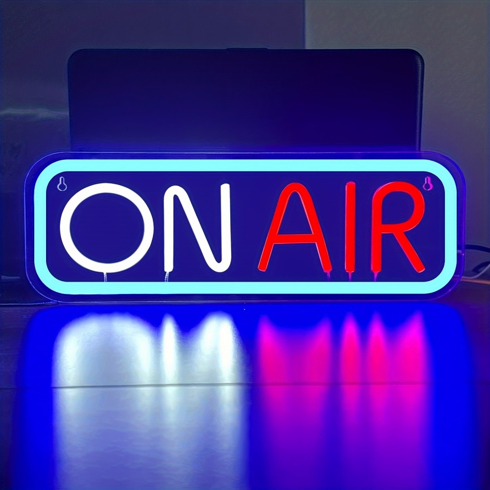 ON AIR Neon Signs - LED Live O - Embroidery Studio ulasan dan harga