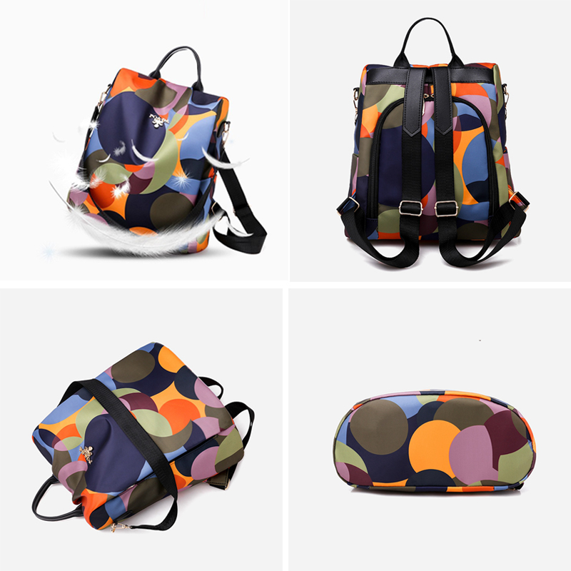 Fashion Women's Backpack Anti- - Embroidery Kit Pouch ulasan dan harga