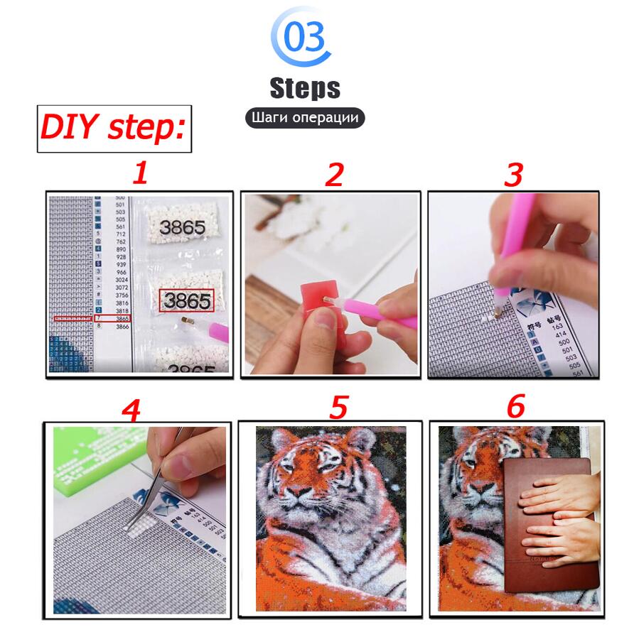 Full Diamond Embroidery Kit Ne - Embroidery In Egypt ulasan dan harga