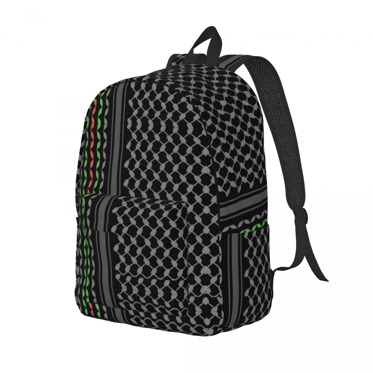 Multi Colors Keffiyeh In Black - Embroidery University ulasan dan harga
