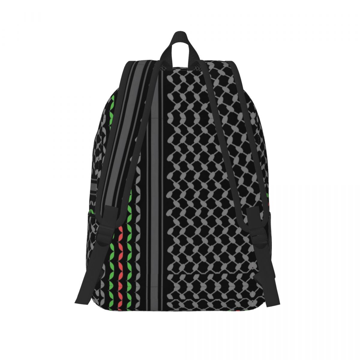 Multi Colors Keffiyeh In Black - Embroidery University ulasan dan harga