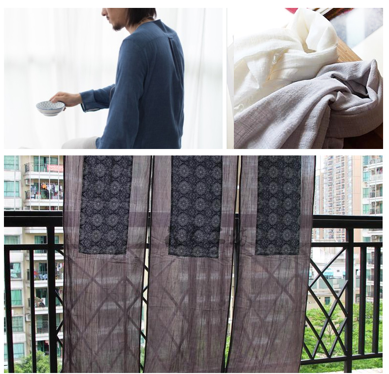 Soft Linen Cotton Fabric Organ - Linen Fabric Natural ulasan dan harga