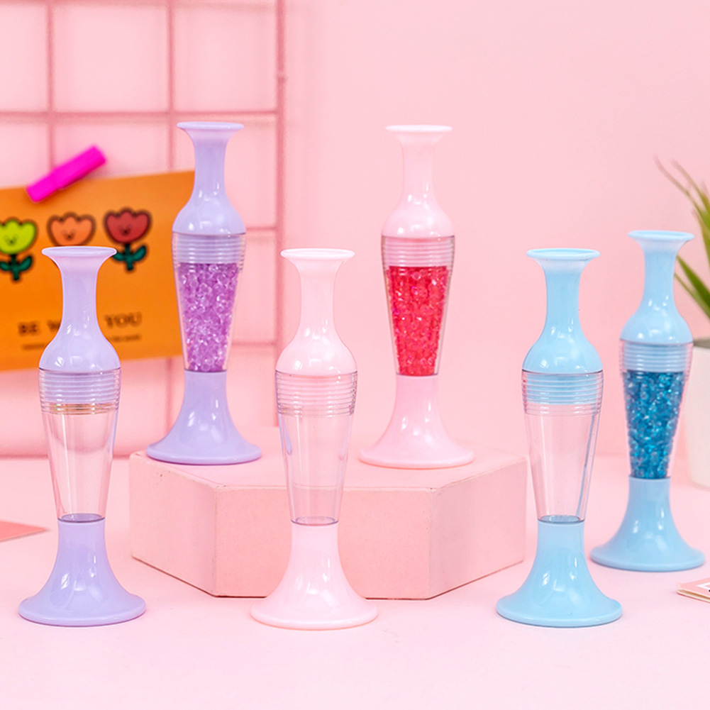 5pcs Vase Shape Point Drill Pe - Embroidery Artwork ulasan dan harga
