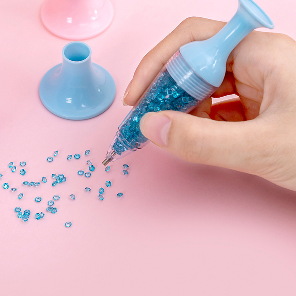 5pcs Vase Shape Point Drill Pe - Embroidery Artwork ulasan dan harga