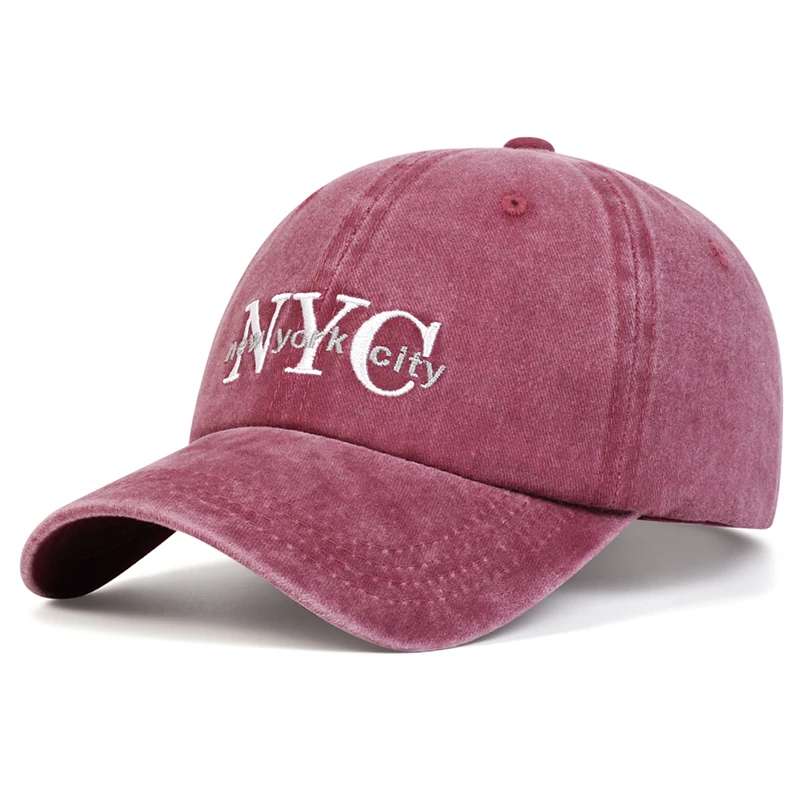 Unisex NYC Letter Embroidery W - Embroidery Nyc ulasan dan harga