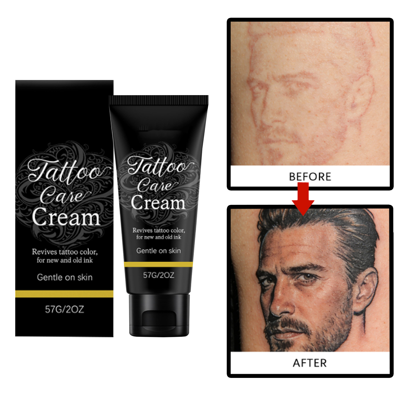 Tattoo Aftercare Cream，Color F - Embroidery Moisturizer ulasan dan harga