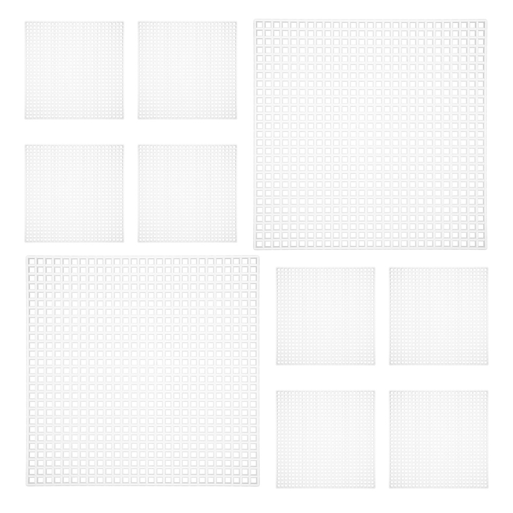 10pcs Cross Stitch Plastic Mes - Embroidery Paper ulasan dan harga