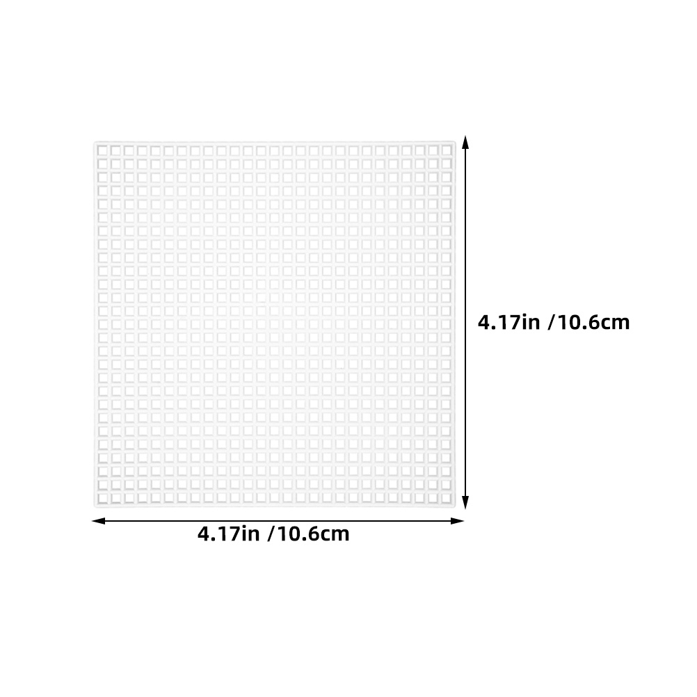 10pcs Cross Stitch Plastic Mes - Embroidery Paper ulasan dan harga
